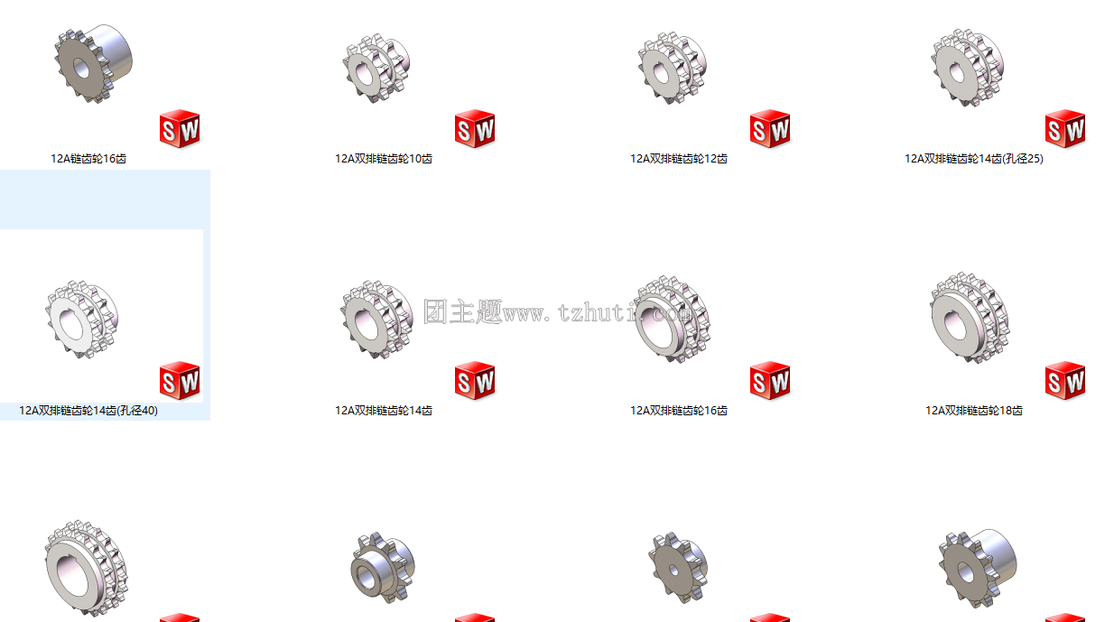 【Solidworks】常用国标件标准件库螺栓 螺母 轴承 密封圈 铆钉 平弹垫圈 轴孔挡圈 弹簧 键销钉等