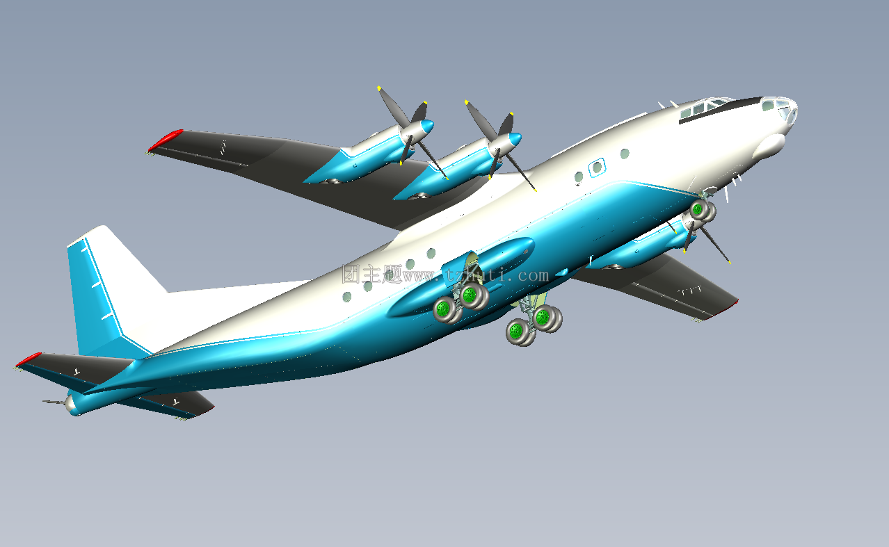 各种飞机3D模型