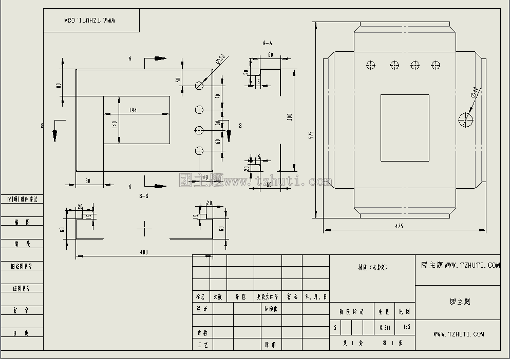 机柜（有显示器）+工程图